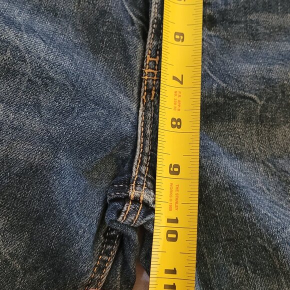 ✨NWT✨ ZARA trf High-Waist Distressed Jeans - Lace/Rhinestones/Pearls - Picture 13 of 16